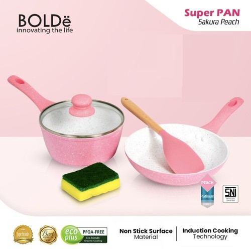 BOLDE SUPER PAN SAKURA PEACH 5 PIECES SET 029428