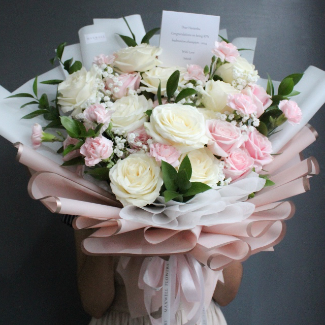 Rose Holland Bouquet Fresh flowers Mawar by Maxwell Flowers
