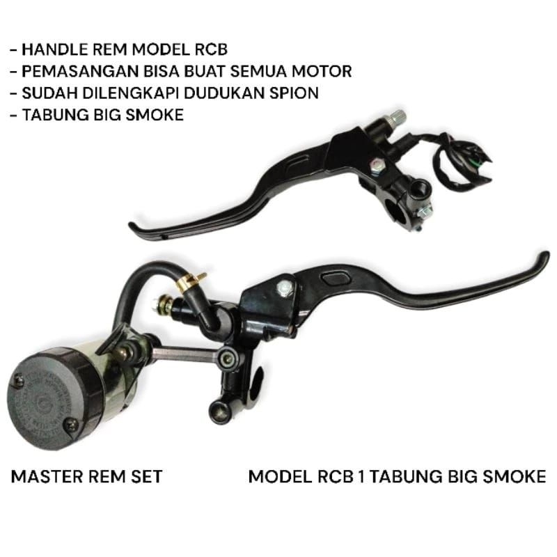 Master rem tabung big smoke brembo set kopling rx king klx crf tiger dll / master rem kopling tabung