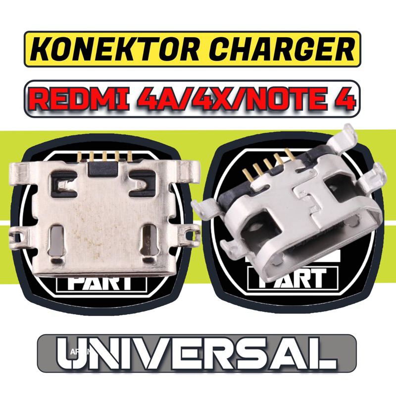 KONEKTOR CHARGER REDMI 4A 4X NOTE 4