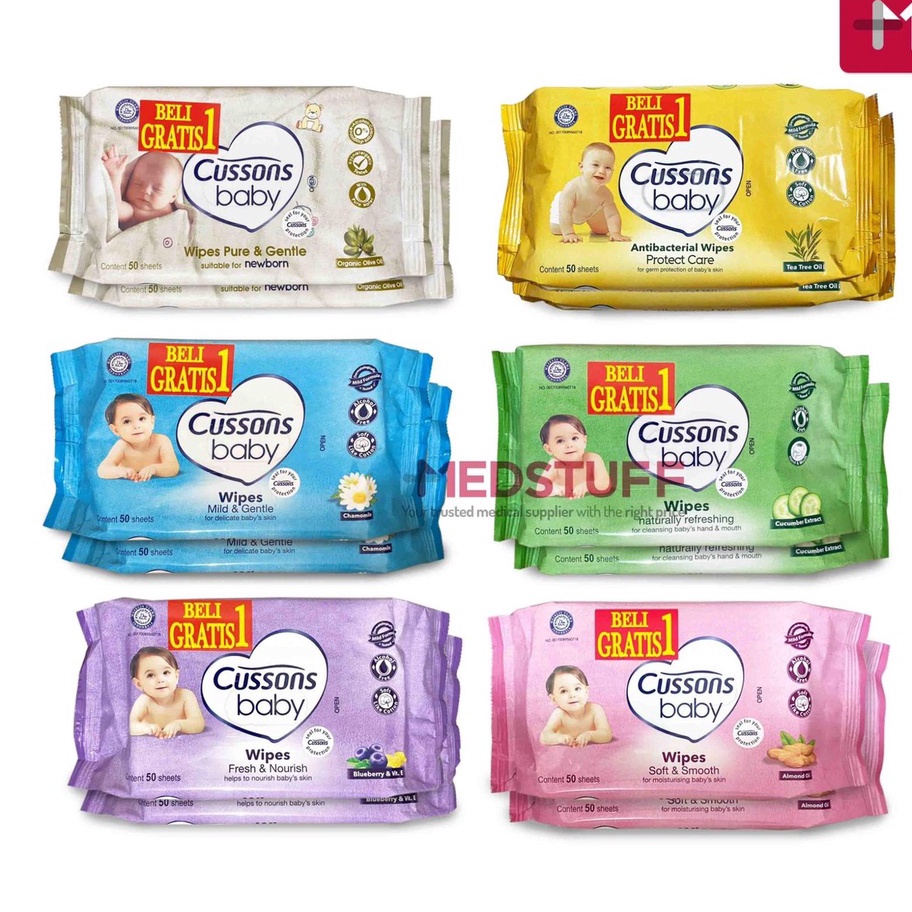 NIKMATI KEMUDAHAN BELANJA ONLINE Cussons Baby Wipes Tissue Basah Cusson Tissu Basah Bayi