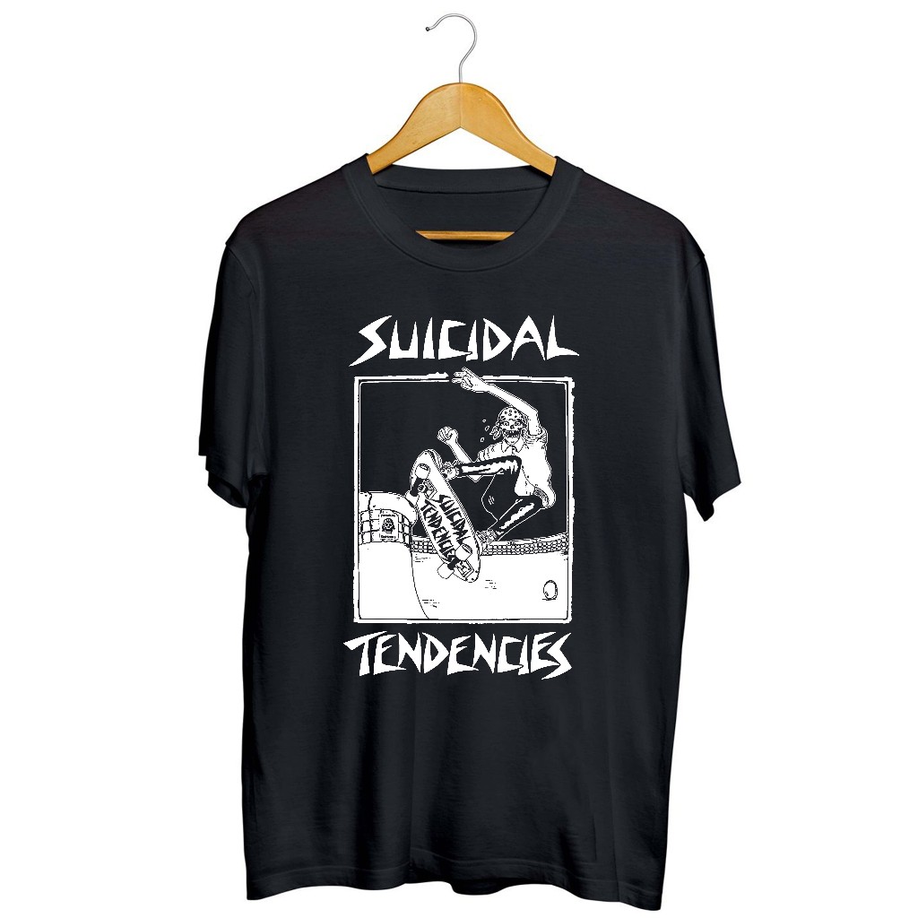 KAOS SUICIDAL TENDENCIES KAOS DISTRO PRIA ORIGINAL 100% PREMIUM TEBAL