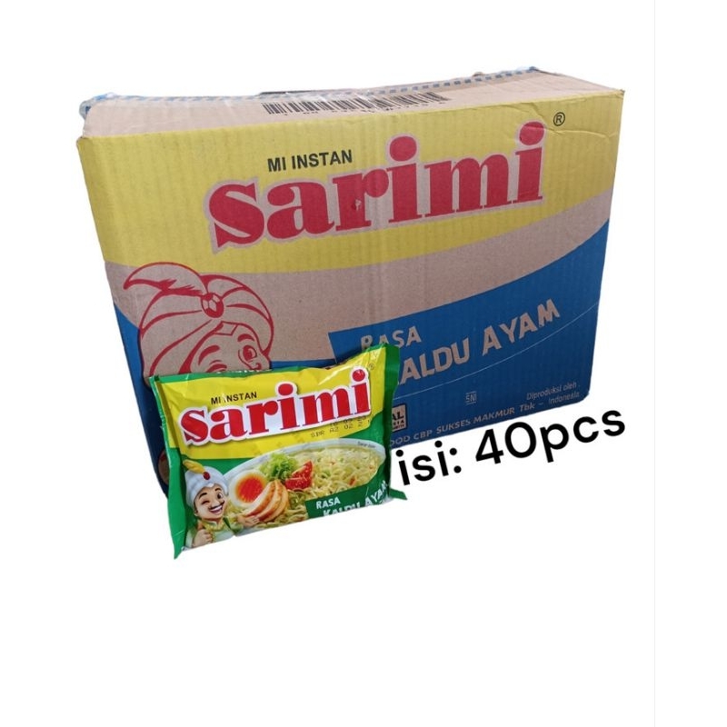 

Sarimi Kaldu Ayam 1Dus Isi 40Pcs