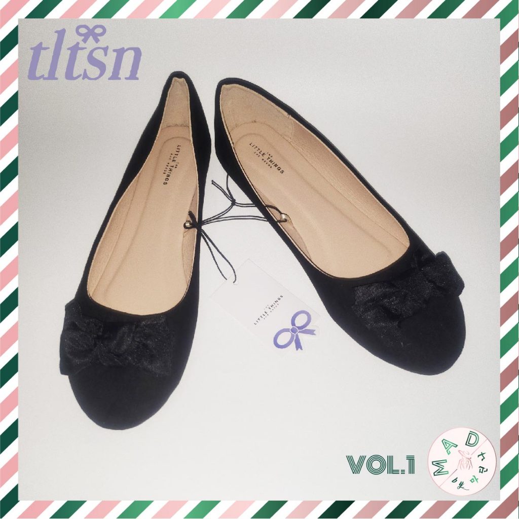 [BRAND NEW] The Little Things She Needs Flat Shoes Black