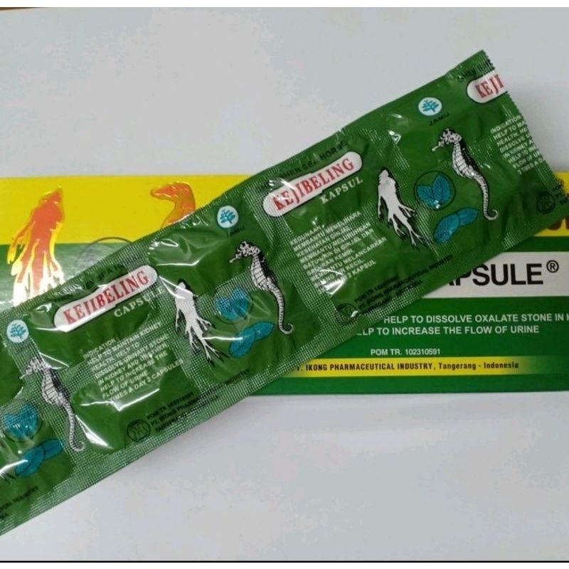 keji beling kapsul strip
