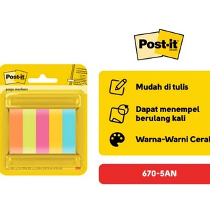 

JAMINAN KEPUASAN PELANGGAN POST IT PAGE MAKERS 3M 675 ASST