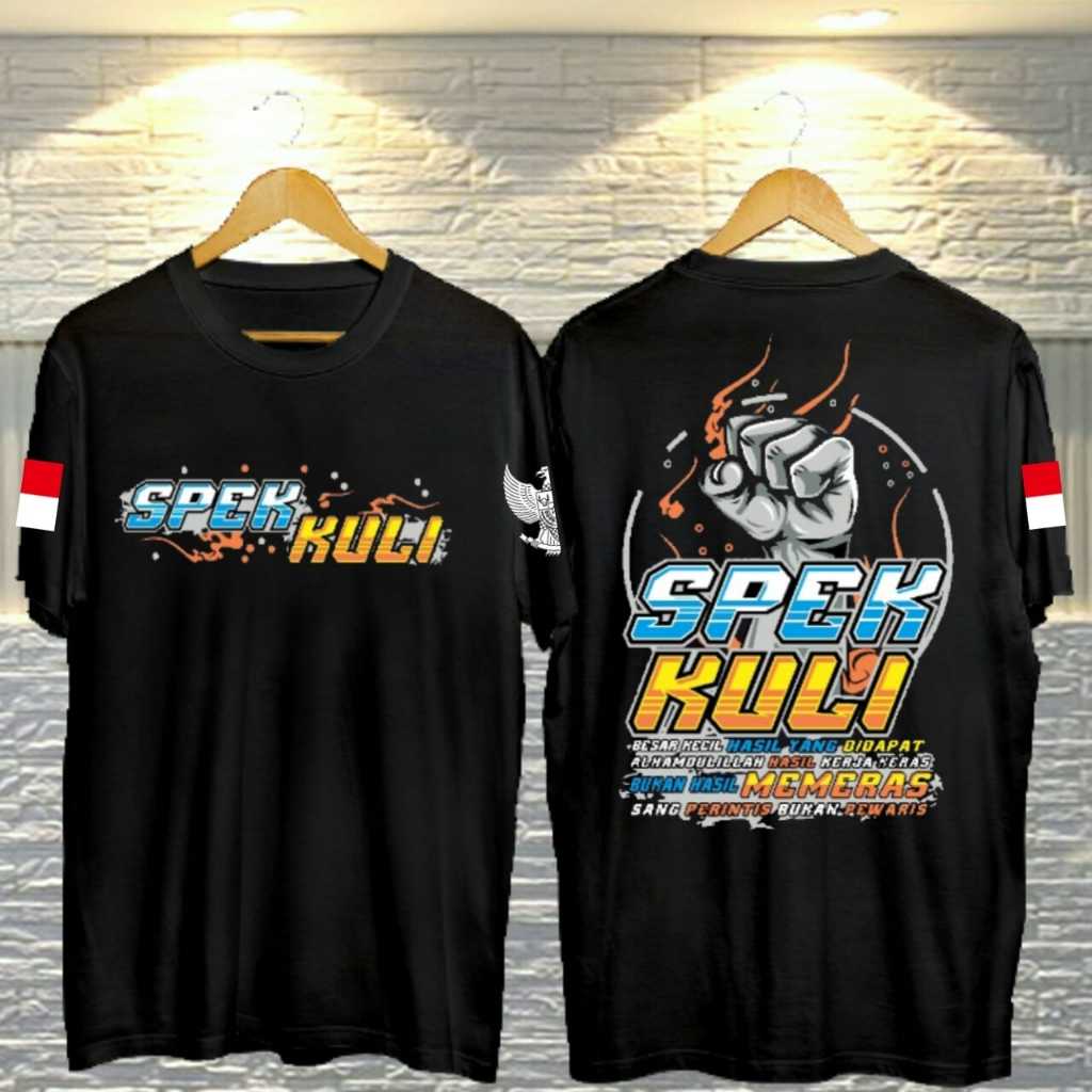 KAOS TSHIRT BAJU DISTRO SPEK KULI