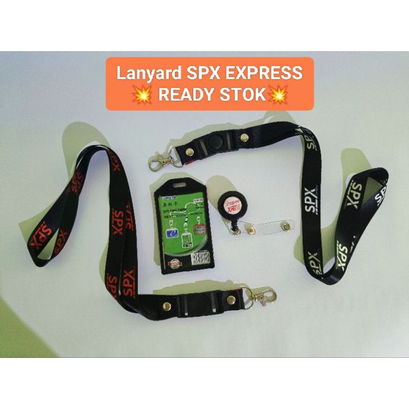 

Tali id card SPX EXPRESS [READY STOK] Lanyard printing satuan