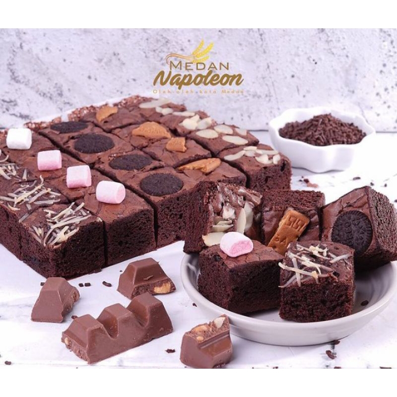 

Brownies Napoleon Medan