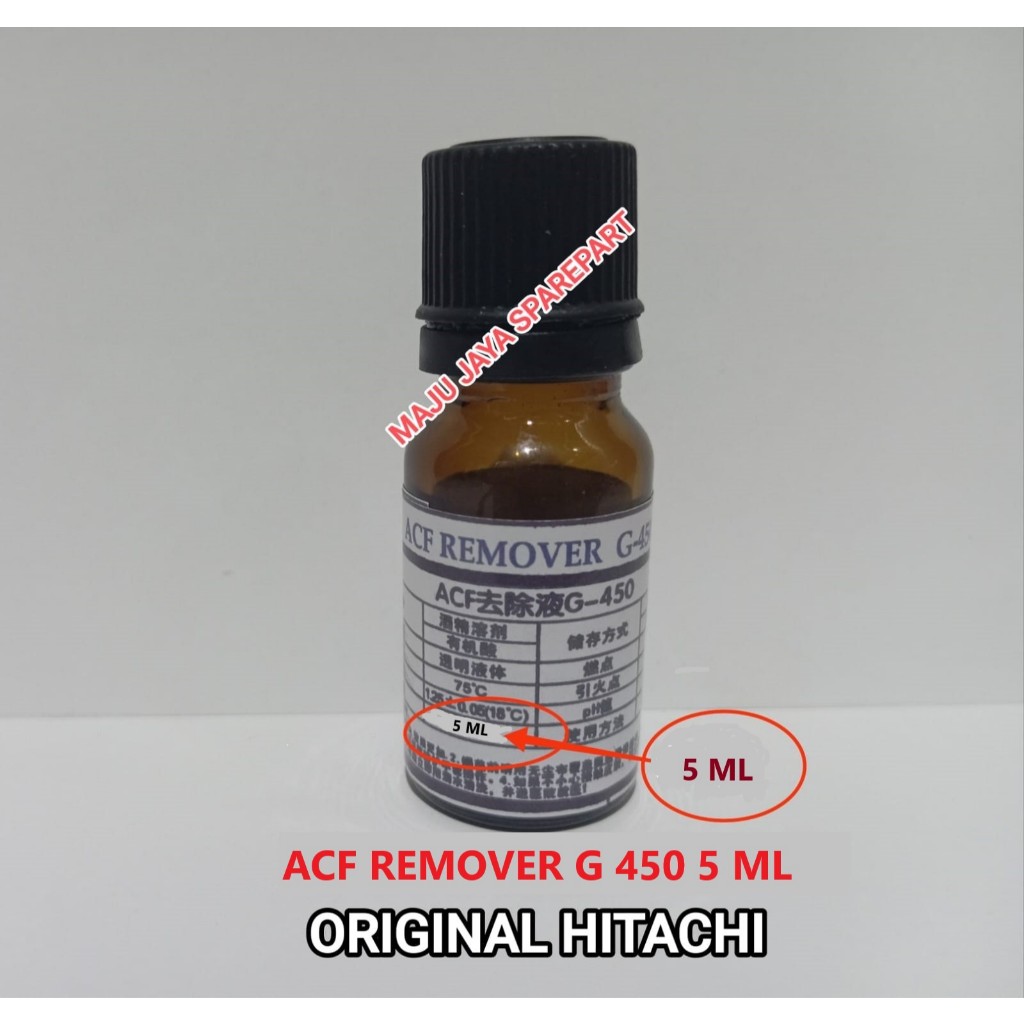 ACF REMOVER PEMBERSIH Lem ic cof lcd tv / lem perekat tcon acf ac - lem ic cof lcd tv - lem tikon t 