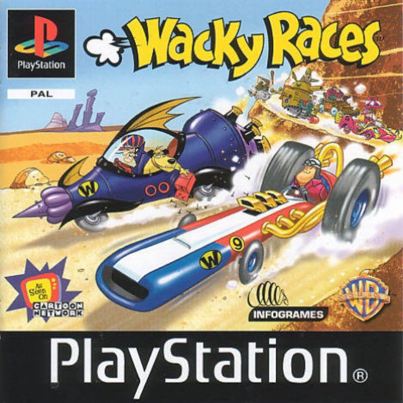 WACKY RACES KASET PS1