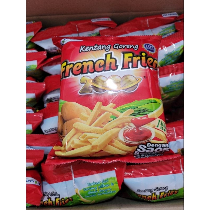 

French Fries 2000 Chiki Kentang Goreng 24 gram