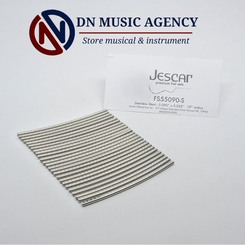 Fret gitar & bass jescar FS55090 original stainless stel / nickel silver / EVO gold Original