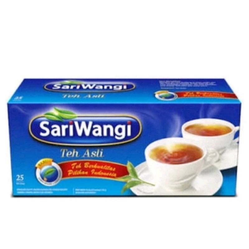 

Teh sari wangi 25 bags dan teh sari wangi 30 bags