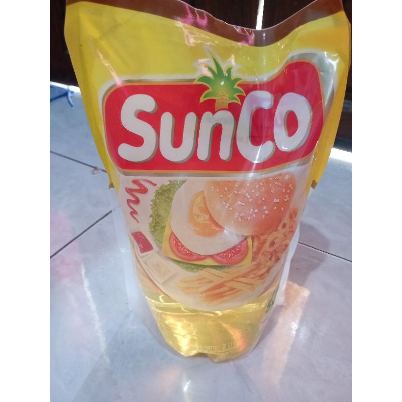 

Minyak goreng sunco 2liter