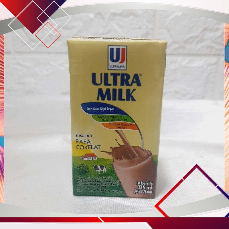

[MM] SUSU ULTRAMILK 125 ML UHT// ULTRA MILK