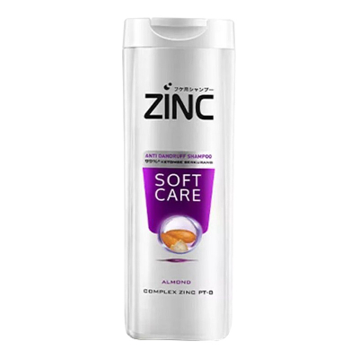 ZINC Shampoo Soft Care Botol 340ML