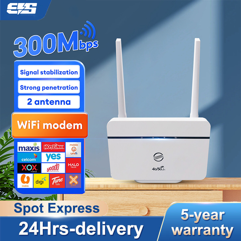 Modem 5G Router wifi Modem Unlimited WiFi SIM Card Router LTE Modem 300mbps Wireless Router WiFi