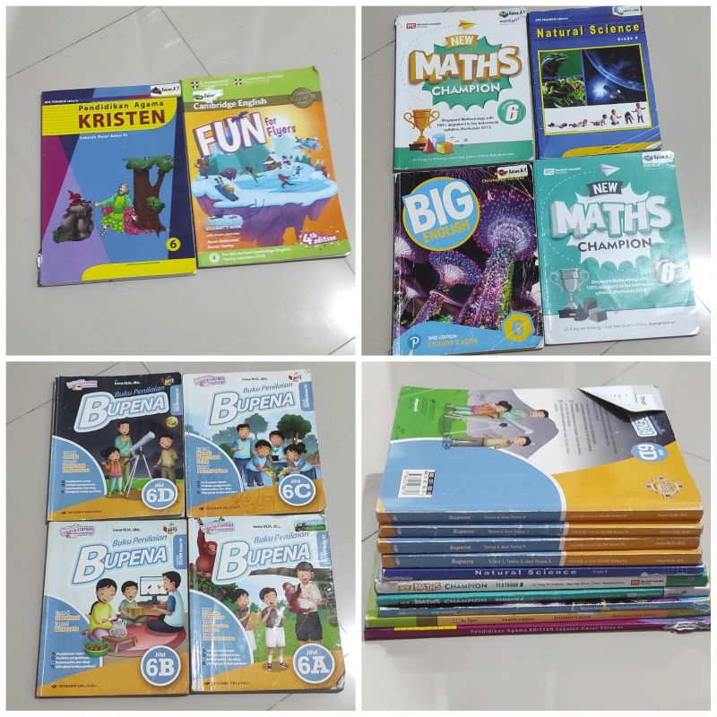 Buku Pelajaran Grade 6 Eks BPK Penabur