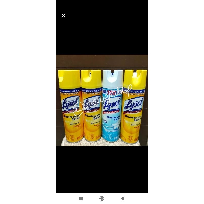 Lysol Disinfectant Spray