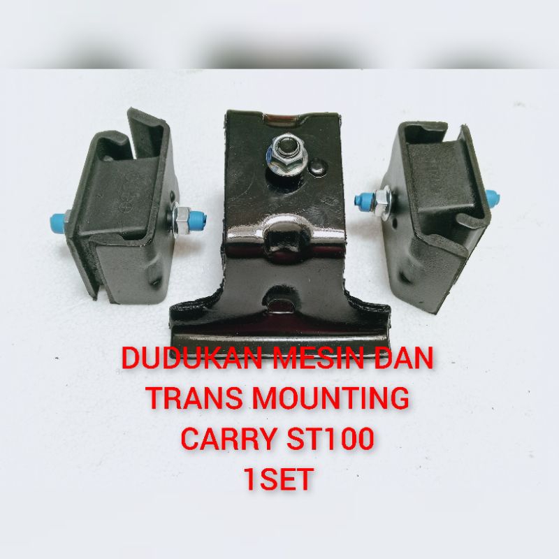 ENGINE MOUNTING+TRANSMISI SET CARRY 1,0,EXTRA