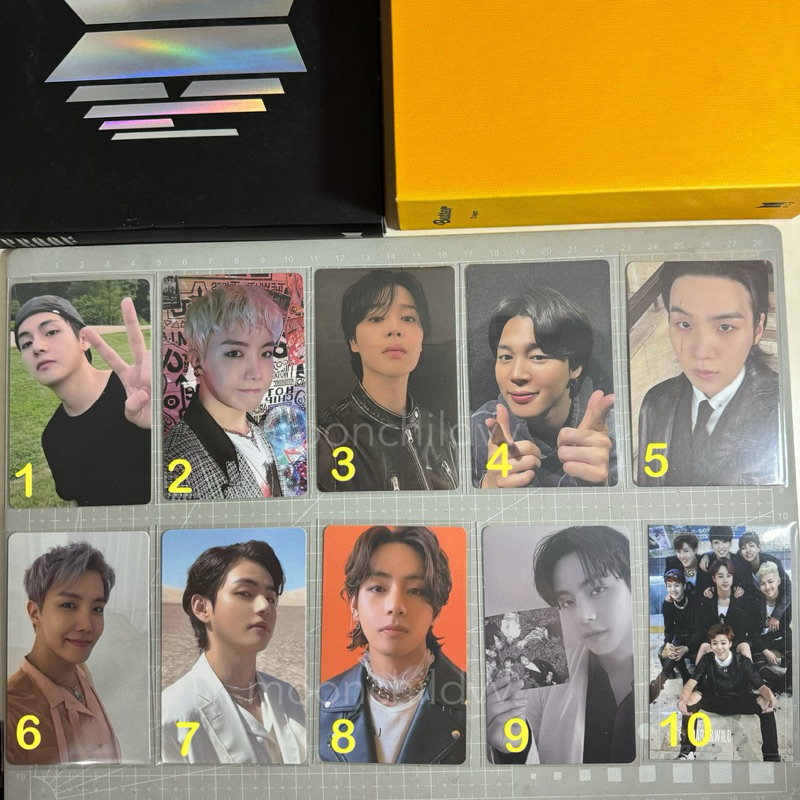 BTS Official Photocard PC Taehyung Jimin Jhope Suga Yoongi Butter ITS in the soop D-Day Face Proof S
