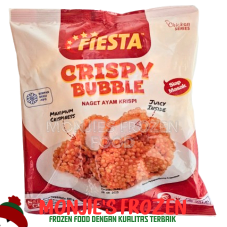 

Fiesta Nugget Crispy Bubble 400gr - Naget Ayam Krispi