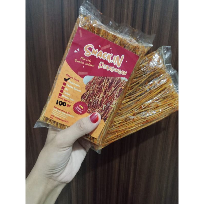 

Mie Lidi Bumbu Jadul Snack Viral