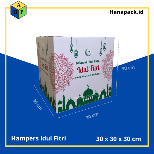 

Box Parsel Besar (30x30x30cm) kardus/parcel/lebaran/idul fitri/eid