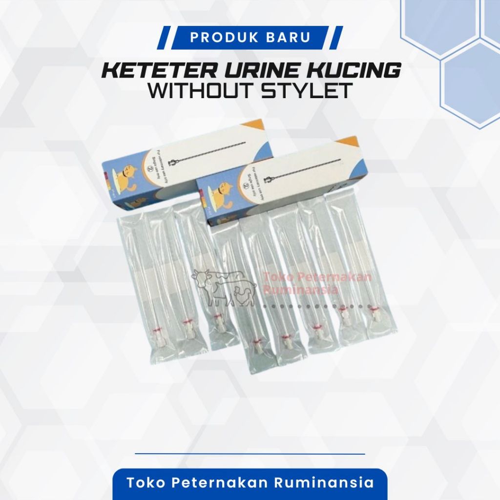Keteter Urine Kucing - Cat Catheter Without Stylet