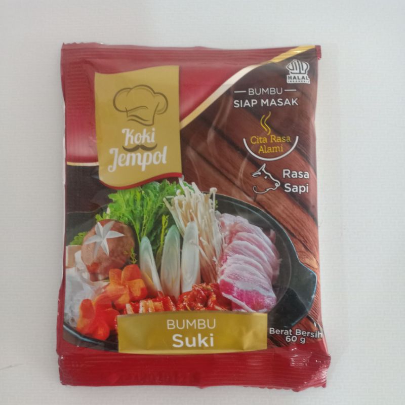 

KOKI JEMPOL BUMBU SUKI 60 GRAM