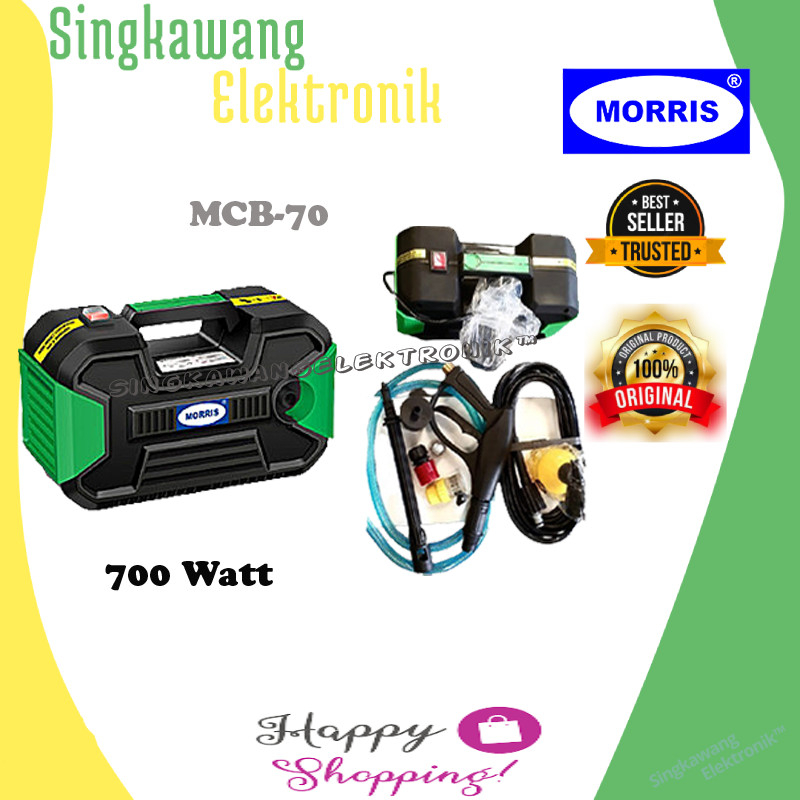 JET CLEANER - STEAM AC-MOTOR-MOBIL MORRIS MCB-70