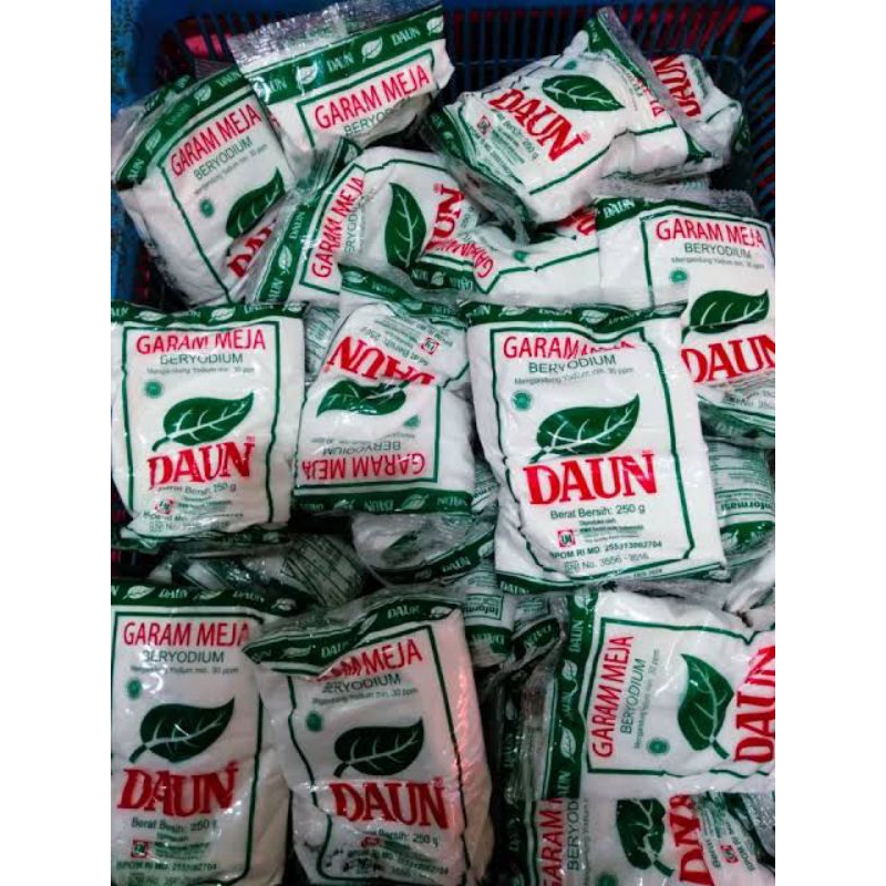 

Garam Dapur Merk daun Original 1 Kg