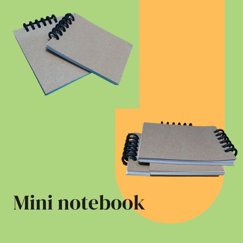 

NOTEBOOK MINI RING POLOS A7 / BUKU CATATAN MINI DAN SIMPLE