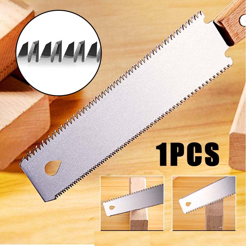 Gergaji Jepang Tepi Ganda Gergaji Belah Kayu Super Tajam Gergaji Tangan Jepang Jepang Gergaji Tarik 