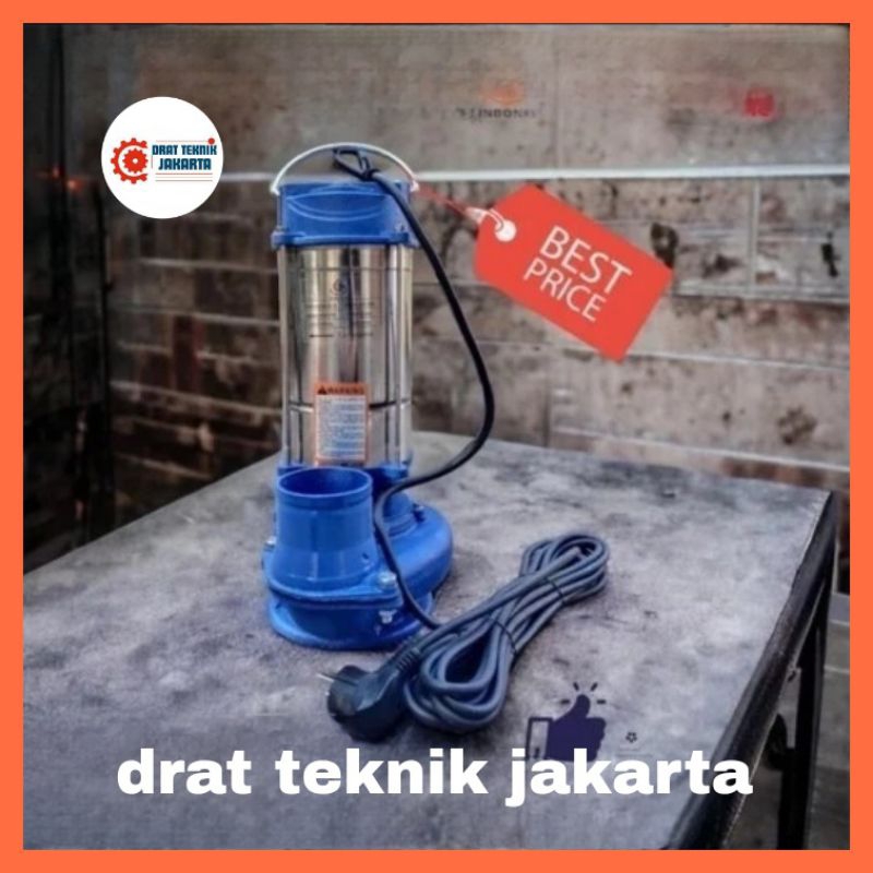 Mesin Pompa Air Pompa Celup Air Kotor 2 Inch Otomatis Submersible Pump 2 inch