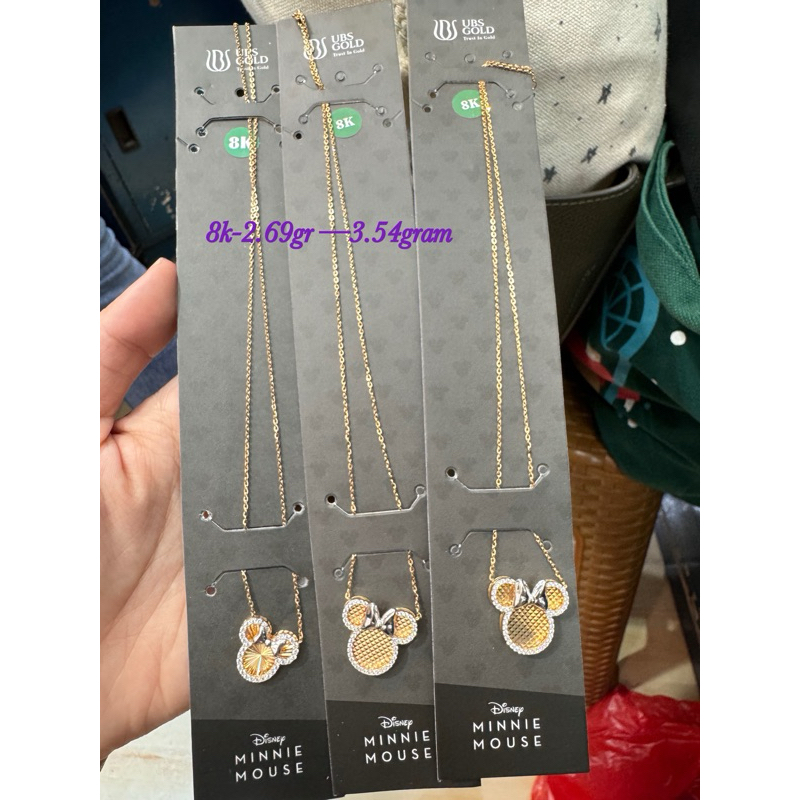 kalung Mickey Minnie Disney mata