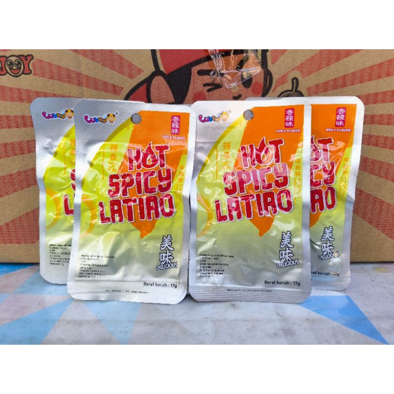 

Latiao Hot Spicy Luvmi/Snack Viral Latiao/Cemilan Viral Latiao