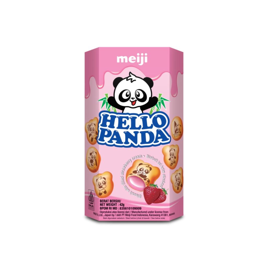 

hello panda strawberry 42gr - hello panda biskuit strawberry