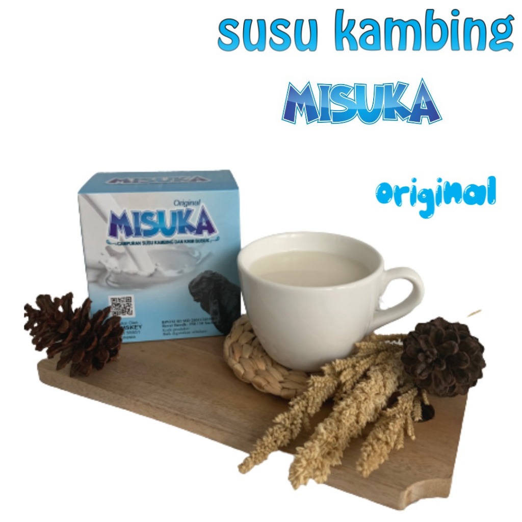 

Susu Kambing MISUKA Rasa Original Kemasan Box 250 gram / 10 Sachet @ 25 gram