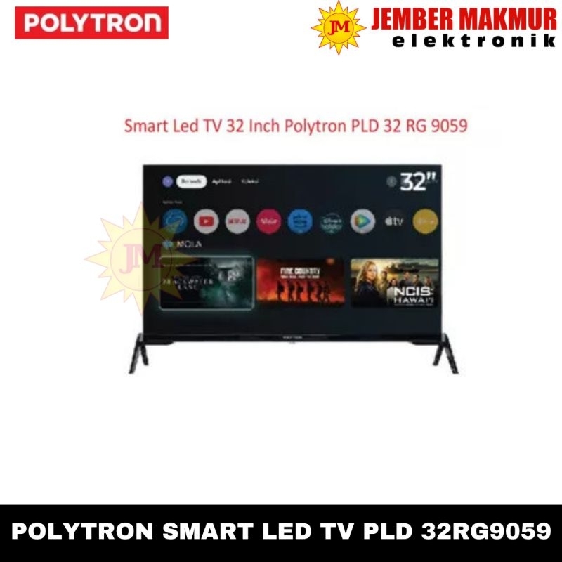 POLYTRON PLD32RG9059 32 INCH GOOGLE TV ANDROID SMART TV LED  POLYTRON
