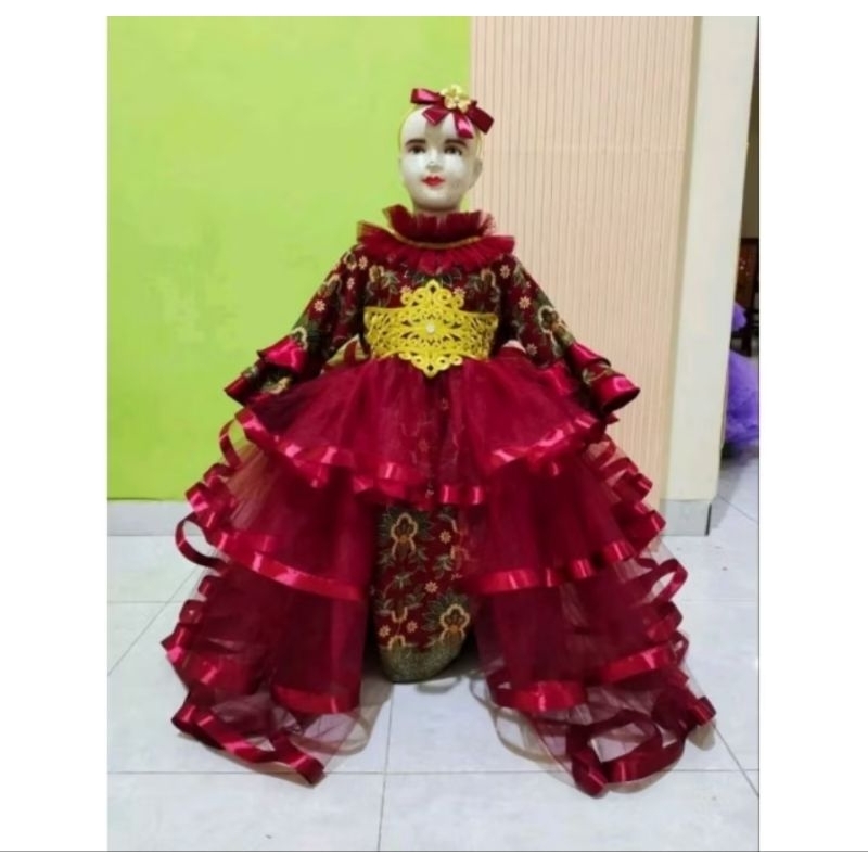 GAUN ANAK BEKAS TANPA LENGAN