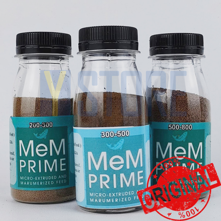 PELET MEM 50 GRAM / PELET MEM PRIME / Pakan ikan cupang guppy dll