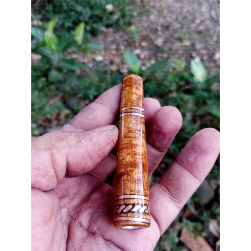 pipa burl amboyna ring 8