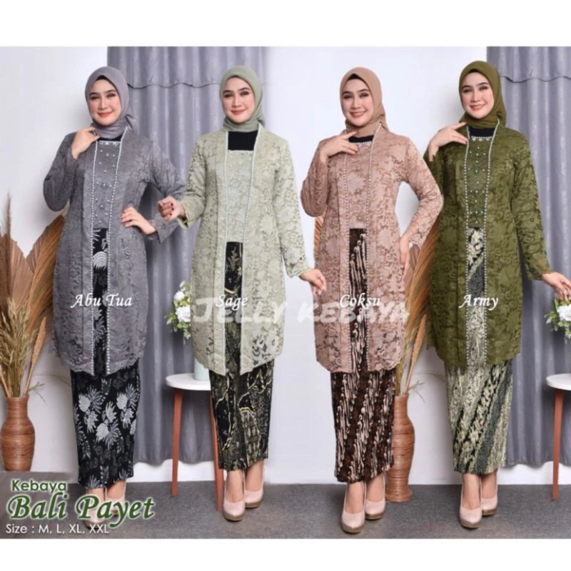 KEBAYA TUNIK KUTU BARU / KUTU BARU BROKAT / KEBAYA TRADISIONAL
