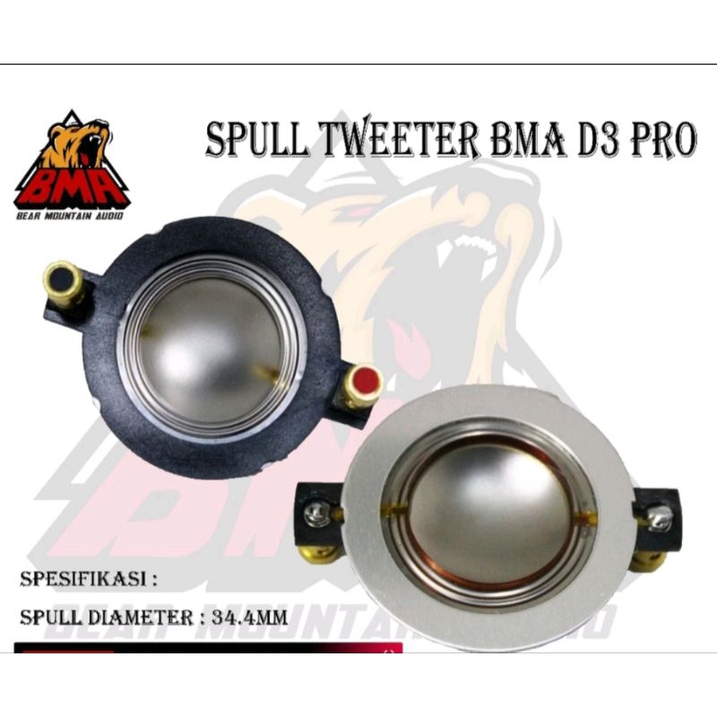 Spul tweeter BMA D3 Pro Spol tweeter BMA D3 pro Spull BMA D3 Pro Spool BMA D3 Spul tweeter BMA D3 Sp