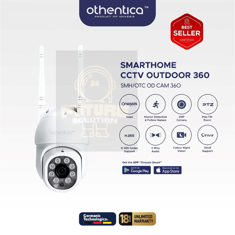 CCTV OUTDOOR ONASSIS 360 MULTIFUNGSI (White)