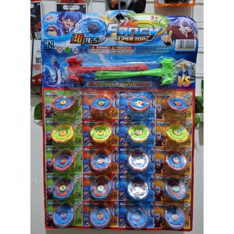 JUAL MAINAN ANAK GASING TOP BLADE / MAINAN GASING / SUPER FANCY TOP / BEYBLADE / GASING PETARUNG