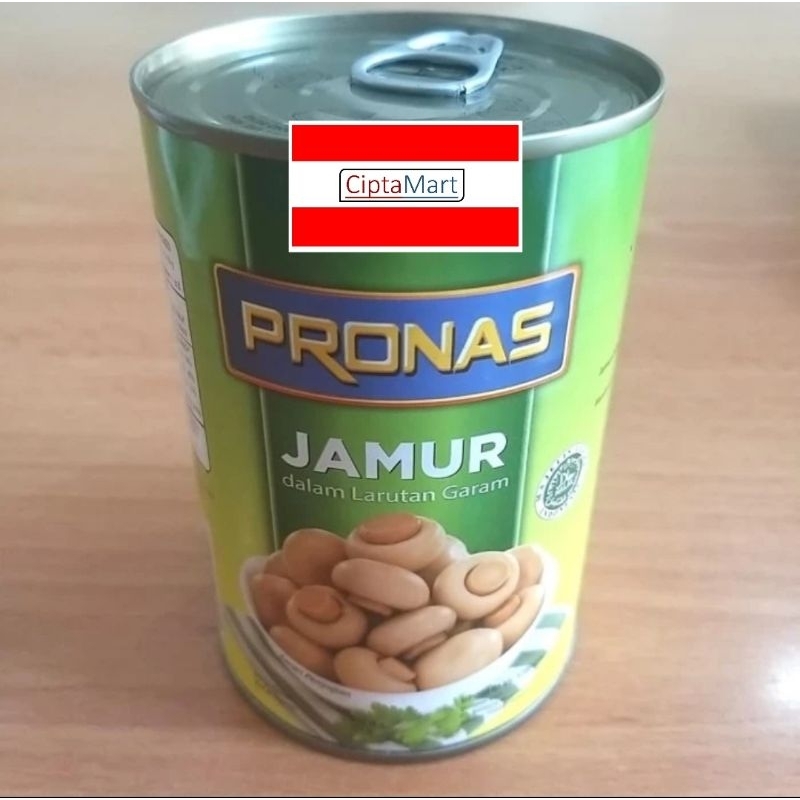 

Pronas Jamur Kancing dalam larutan garam / Jamur Champignon 400 gr