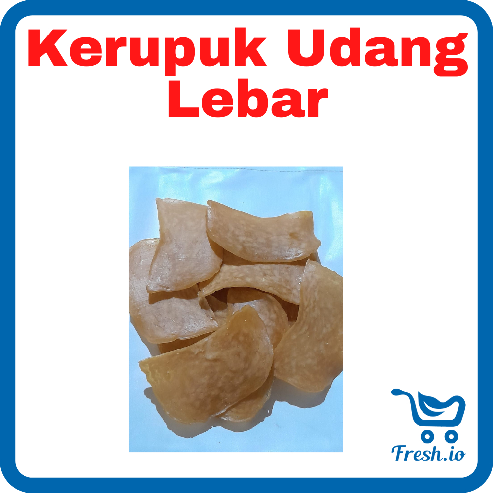 

Kerupuk Udang Lebar Mentah